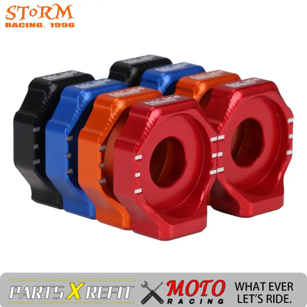 

Motorcycle Electric Dirt Bike CNC Rear Chain Adjuster Axle Block For Talaria Sting