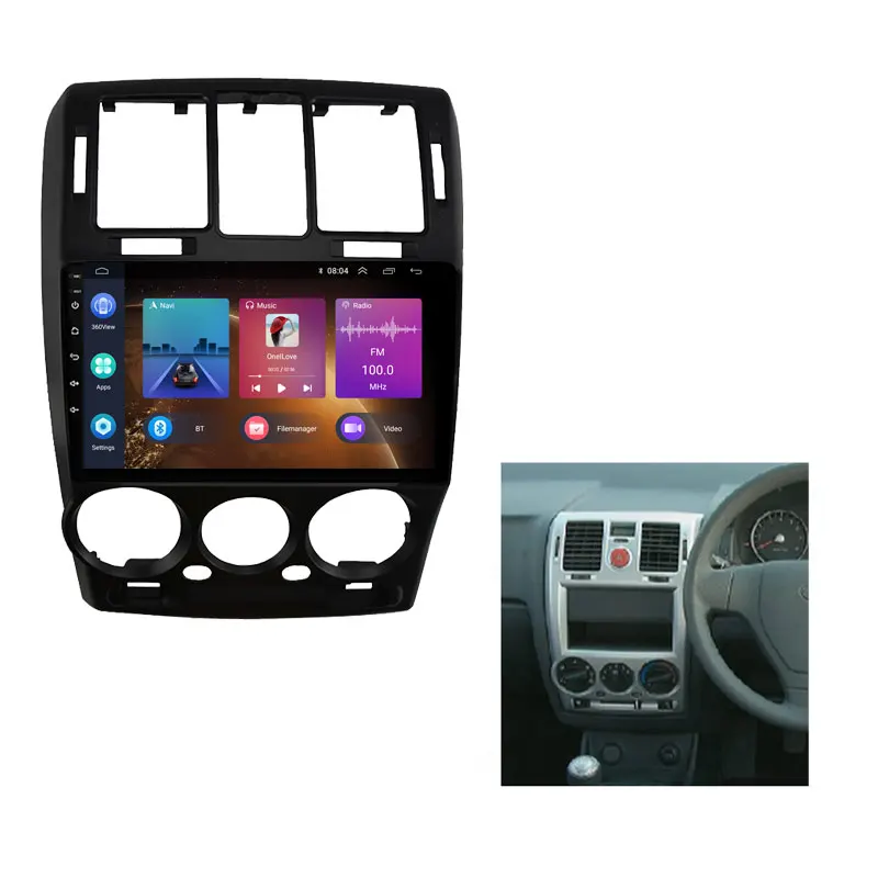 JUSTNAVI Android 10 0 для Hyundai GETZ 2002-2011 Навигация GPS DSP стерео Мультимедийный видеоплеер Carplay