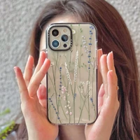 jome cane vine branch flowers shockproof silicone soft phone case for iphone 11 12 13 pro max se 2020 7 8 plus xs max x xr cover