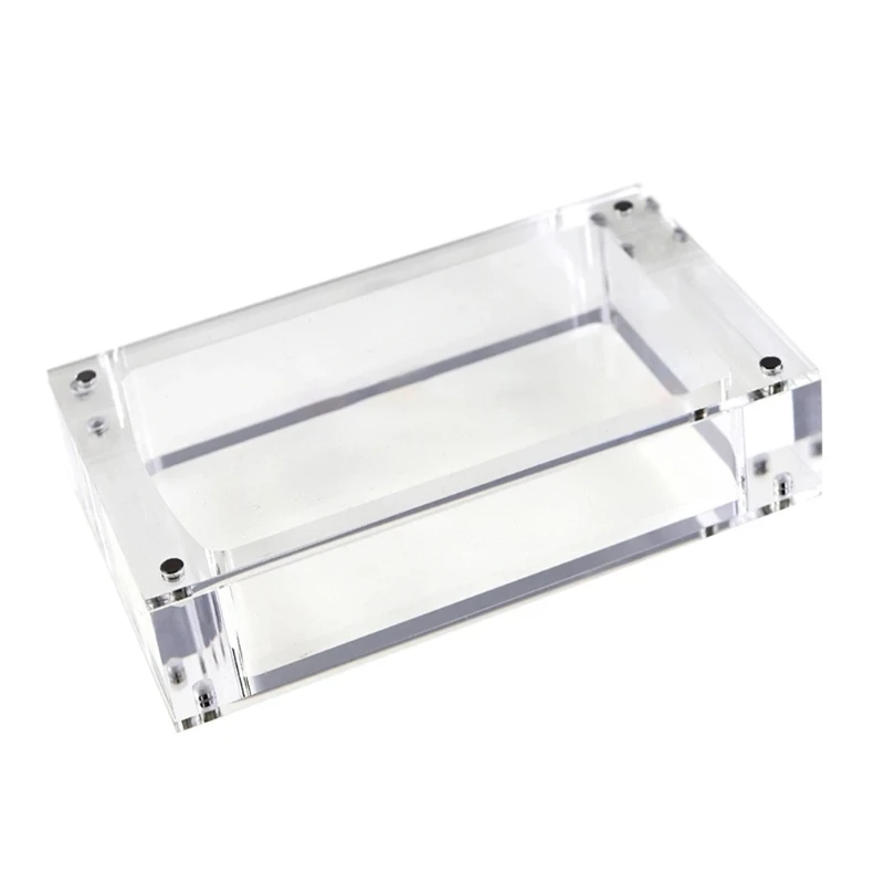 

587D Game Console Storage Box with Magnetic Cover Acrylic Protector for GBC