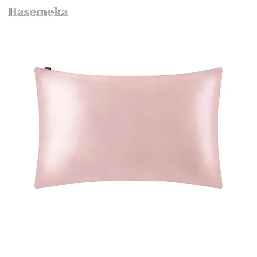 

100 Pure Silk Pillowcase Natural For Hair 22 Momme Terse Zipper Mulberry 40x40 50x90cm Home Textile Free Shipping