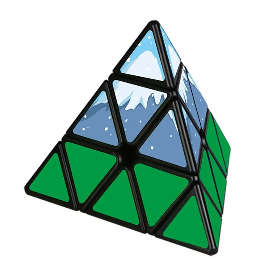 

Новинка Qiyi магический куб Снежная гора S2 профессиональный куб волшебный Развивающий Пазл игрушки магические кубики для детей