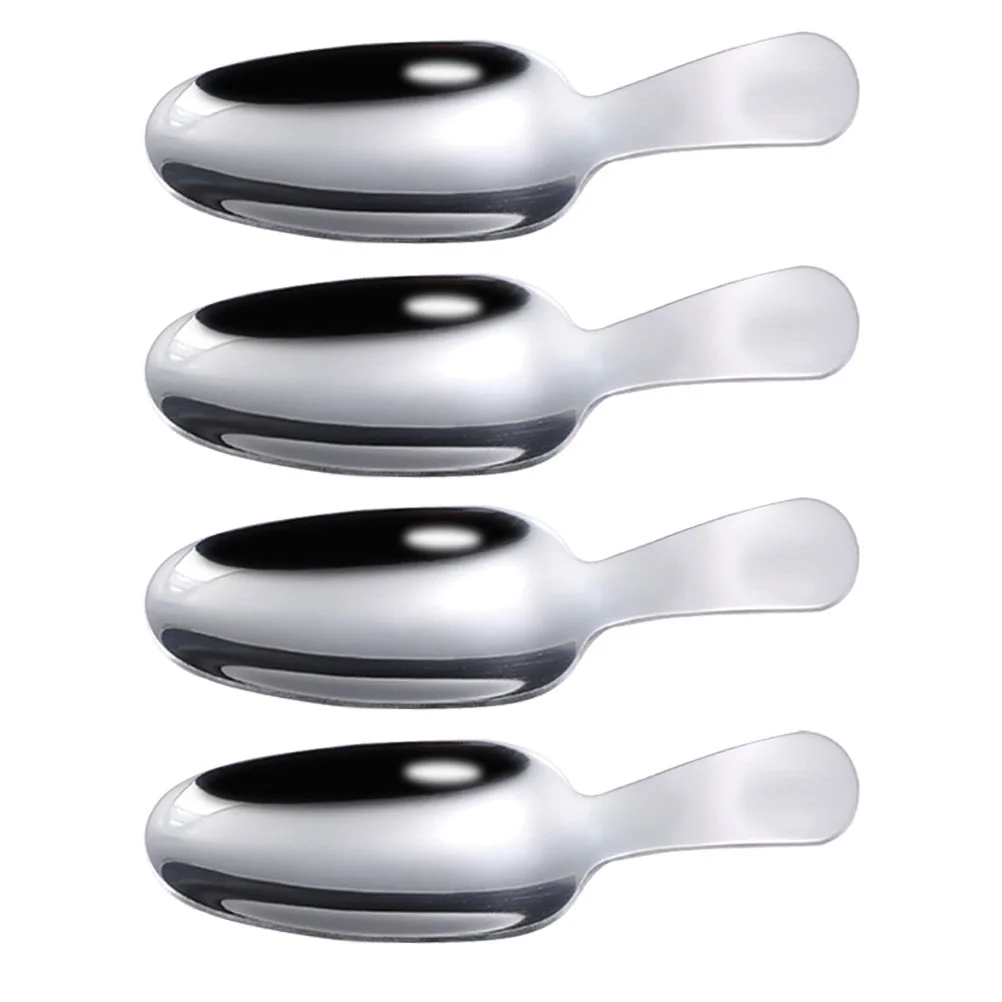 

Spoon Spoons Scoop Dessert Tea Coffee Ice Steel Salt Stainless Cream Cake Sugar Mixing Formula Powder Pudding Scoops Bean