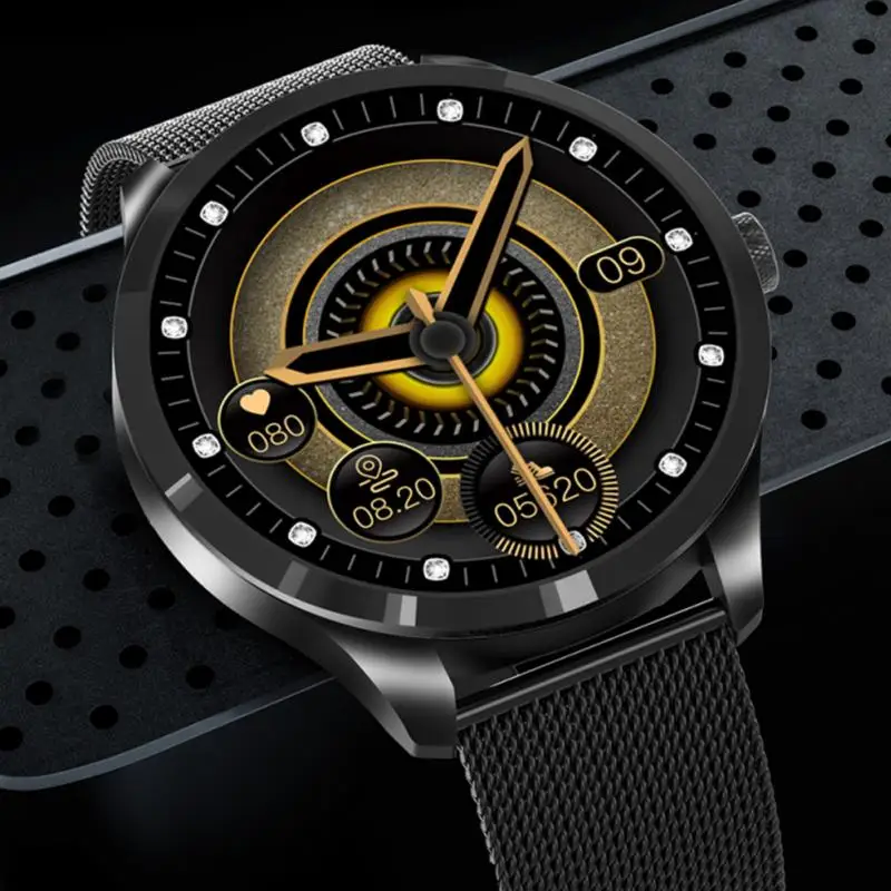 

Bluetooth-браслет Q9L мужской с шагомером, пульсометром и тонометром