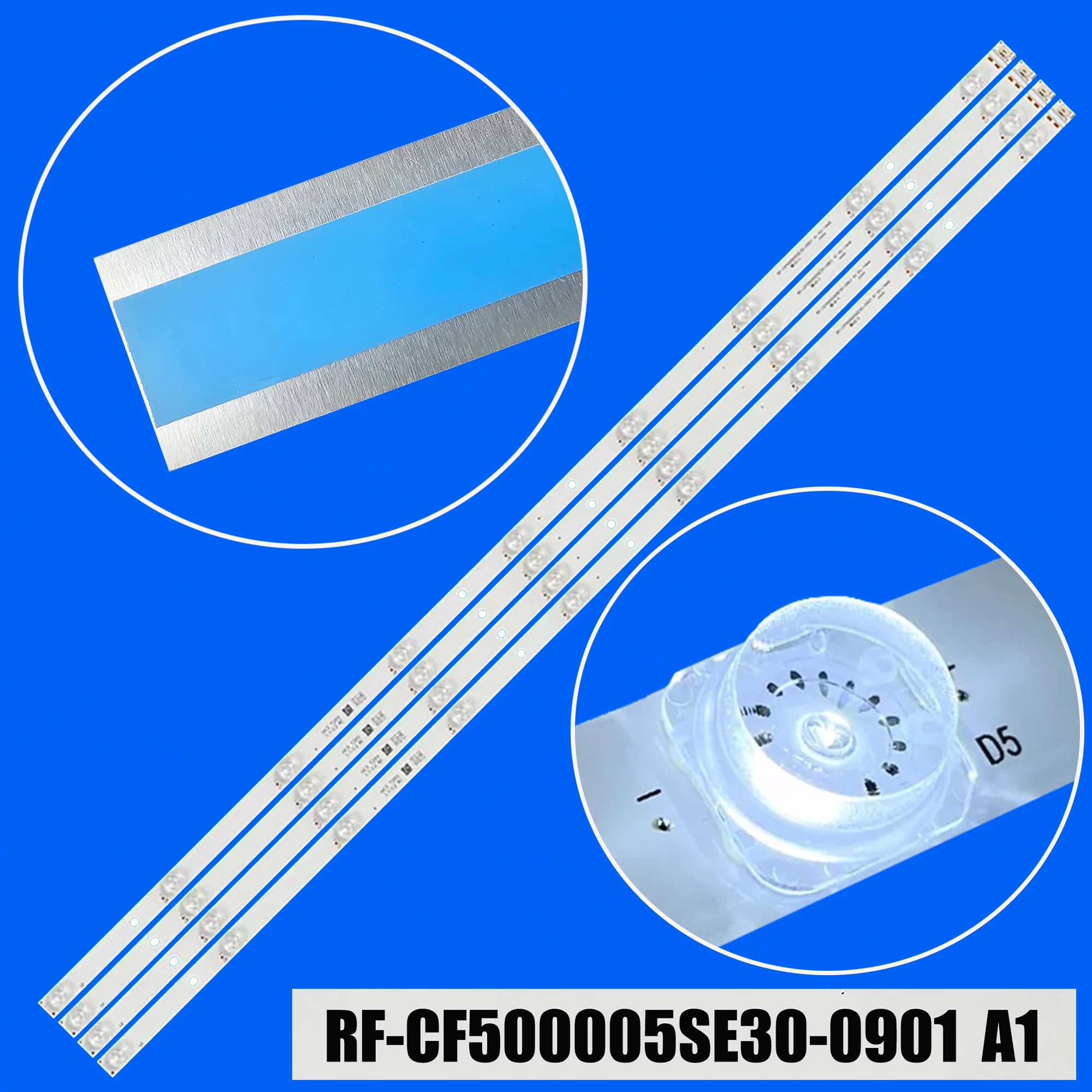 

Светодиодная лента подсветки для D50DH55UQNS D50DM55UQPNS TX-50HX600EZ UNA50GV210I QNR50GV215ISW TX-50HX702E TH-50TX710E 50UL6B63DG