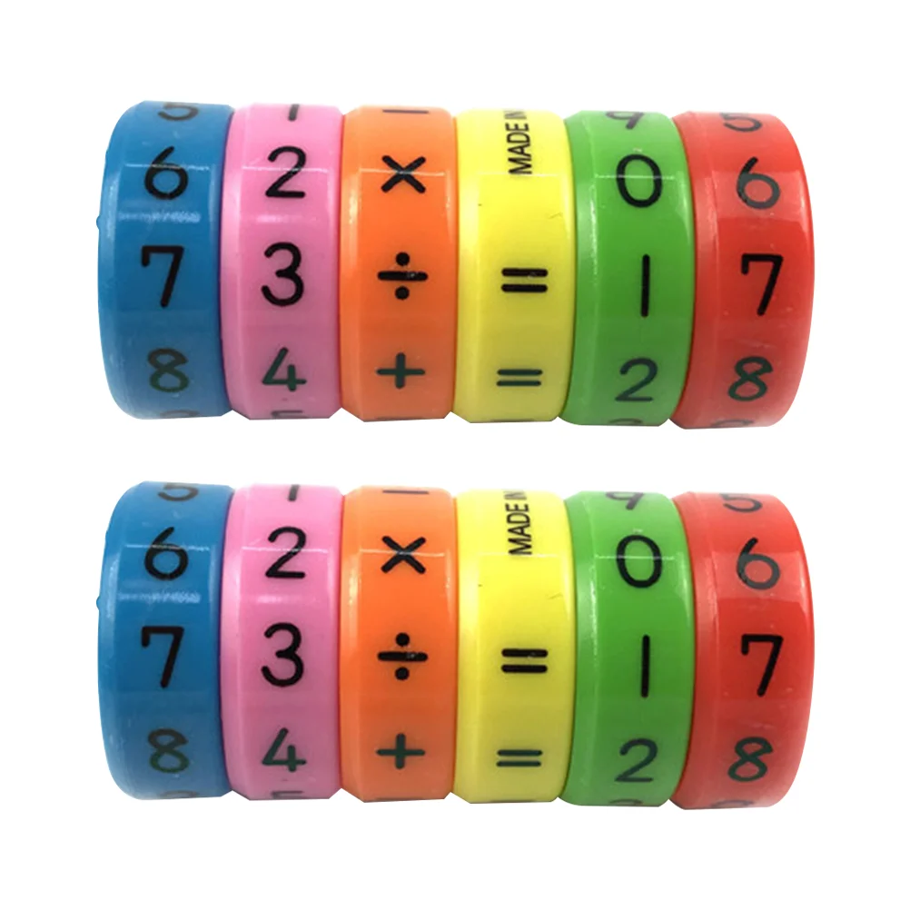 

12 Pcs Arithmetic Toys Durable Children Learning Toys Arithmetic Toys for Children