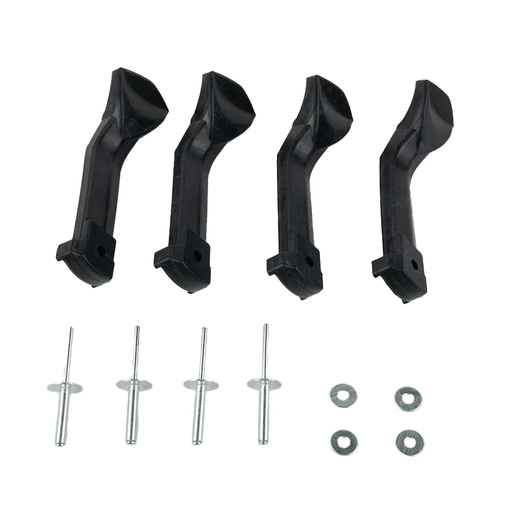 

4 набора, защелка для панели, черный цвет, для оформления интерьера, запасные части для кулера, Т-образная ручка, защелки, детали интерьера, пр...