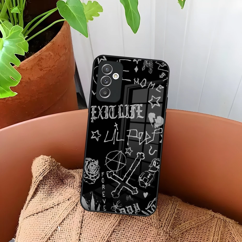 Чехол для телефона Rapper Lil Peep Hell Boy для Samsung Galaxy S26 S25 S24 S23 S22 S21 S20 FE Edge Plus Ultra, стеклянный чехол (art.: 3920d99e4bb43) - 3920d99e4bb43