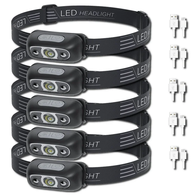 

Налобный фонарь Heinast, красный, водонепроницаемый