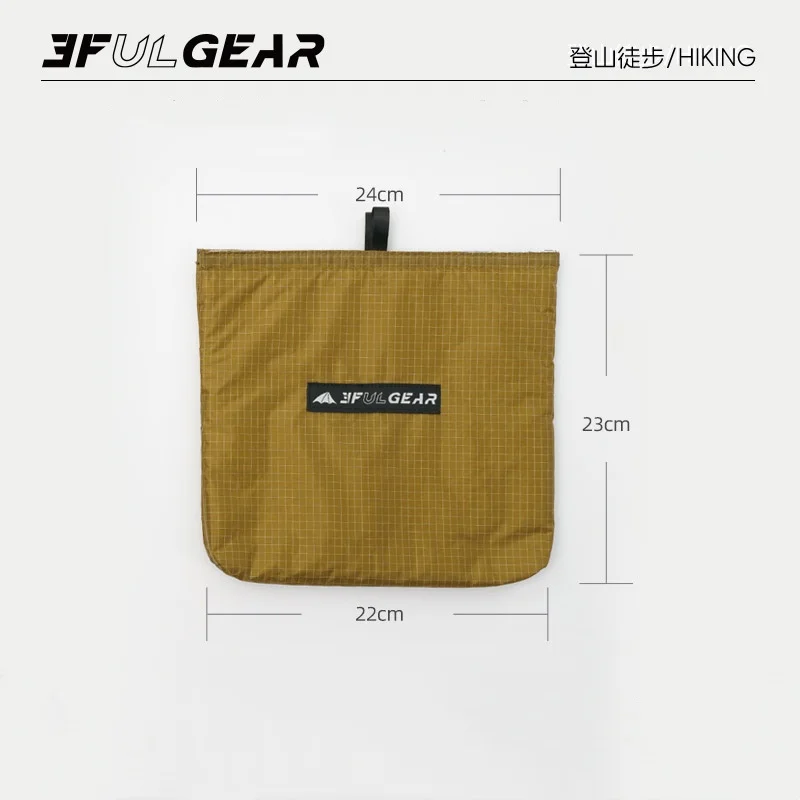 Фото 3F UL GEAR, термоизоляционная сумка для кемпинга, портативная сверхлегкая термосумка с изоляцией из алюминиевой фольги, сумка Tyvek для пешего туризма №4