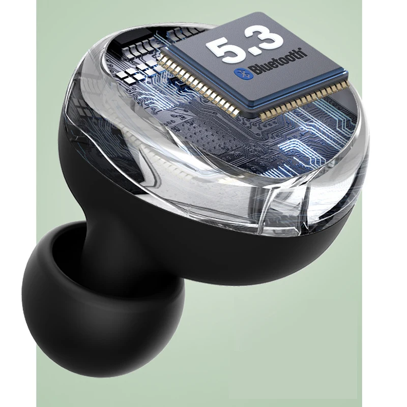 TWS Bluetooth-наушники с TF-картой MP3 беспроводные наушники-вкладыши Спортивная