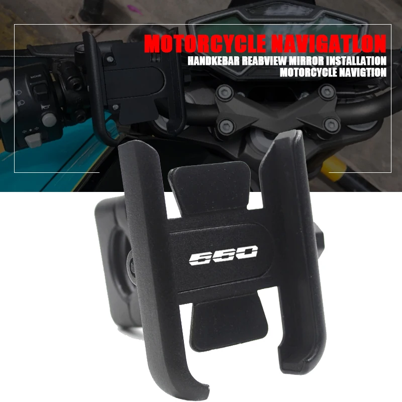 

For Trident 660 2021 2022 Trident660 2023 Newest Motorcycle Handlebar Mobile Phone Holder GPS Stand Bracket Accessories