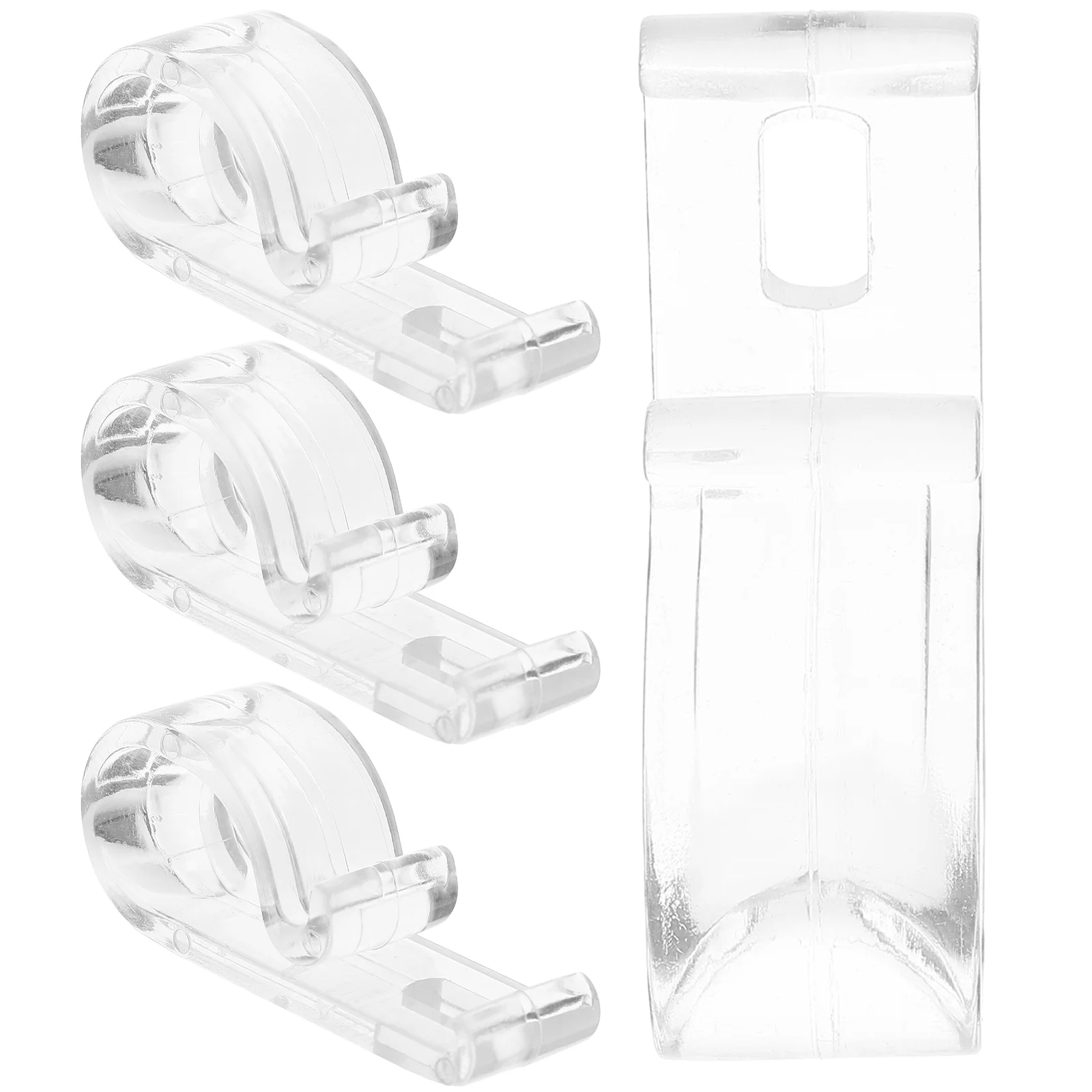 4 шт. крючок для позиционирования штор роликовый крепежный зажим декоративные