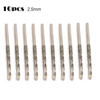 10pcs twist 0 8 3mm drill bit hole diamond coated spiral punching needle reaming tool for drilling jewelry ceramics glass