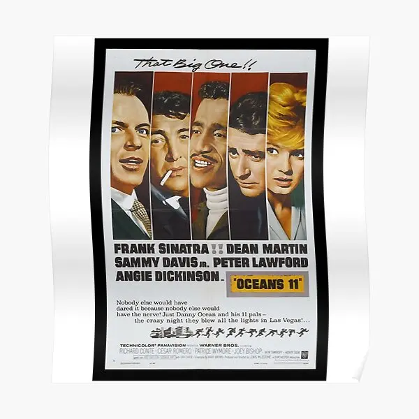 

Винтажная ретро-пленка с изображением океана и фильма одиннадцать плакатов роспись Картина Современный домашний принт Декор настенное украшение искусство без рамки