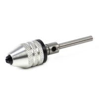 mini keyless drill chuck 0 3 3 2mm electric drill screwdriver impact driver convertor collets fixture quick change adaptor
