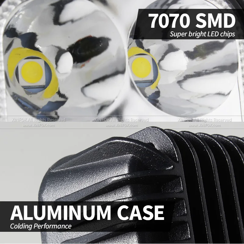 Автомобильный рабочий свет 12 В внедорожник 3 дюйма точечный прожектор