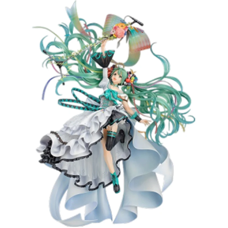 

Anime Cartoon Hatsune Miku Project Diva Gsc The Tenth Anniversary 2626 Figure Collectible Ornaments Model Toys Holiday Gift