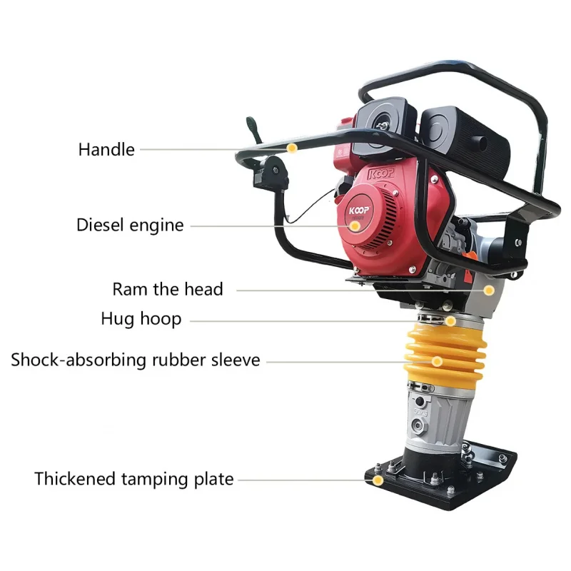 Фото Вибротрамбовка Frog Tamping (Jumping Jack) по оптовой цене от производителя для продажи №3