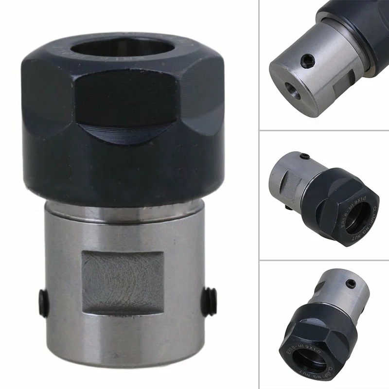 

Type A ER16 Extension Rod 6mm Motor Shaft Chuck Holder CNC Milling Motor Shaft Collet For Motor Rod Extension With ER Collet