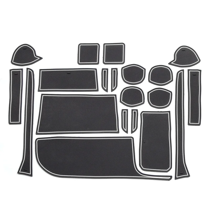 

Коврики для автомобильных дверных слотов для Suzuki Solio 2015 2016 2017 2018 2019 2020, накладки для автомобильных ворот Mitsubishi Delica D2, подстаканник, подставка