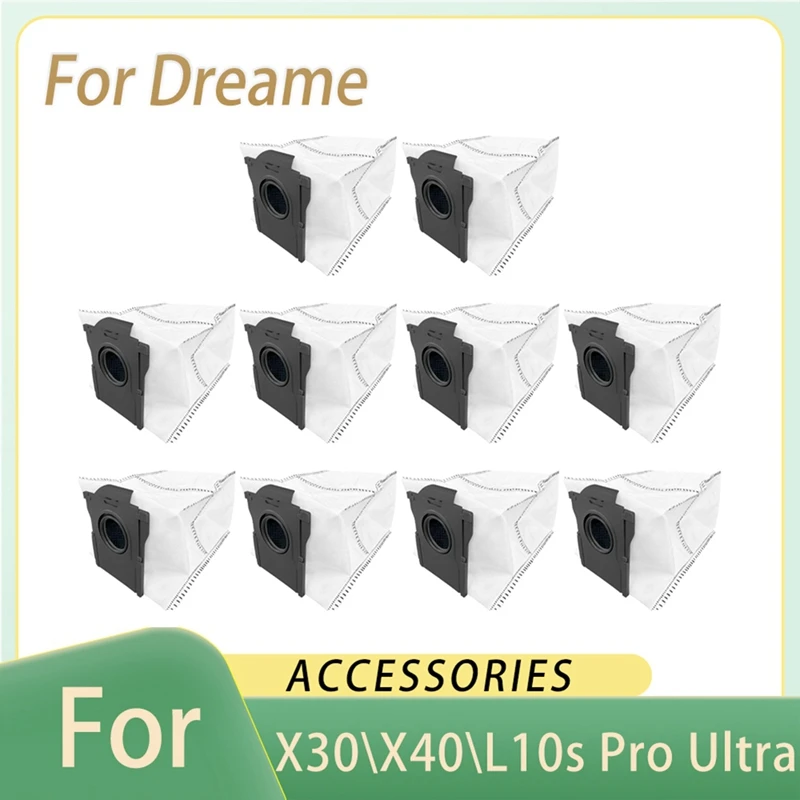 Мешок для пыли Dreame X40 Ultra/X30 Ultra/L10s Pro Ultra детали пылесоса с активированным углем