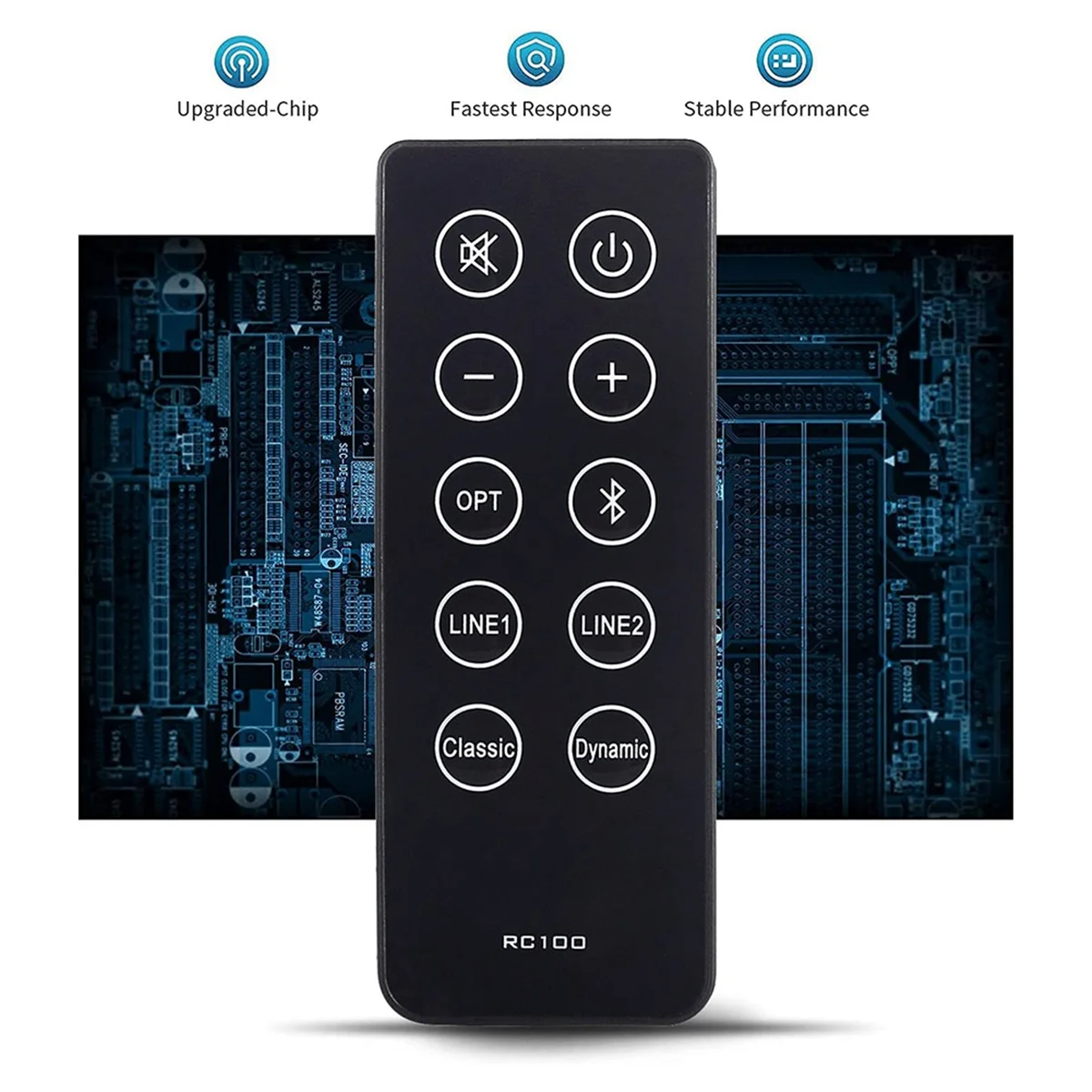 Замените пульт дистанционного управления RC10D RC100 для полочных динамиков Edifier R2000DB