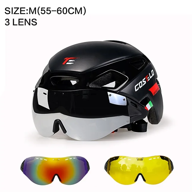 

Costelo Fietsen Licht Helm Mtb Racefiets Helm Fietshelm Snelheid Airo Rs Ciclismo Bril Veilig Mannen Vrouwen 230G