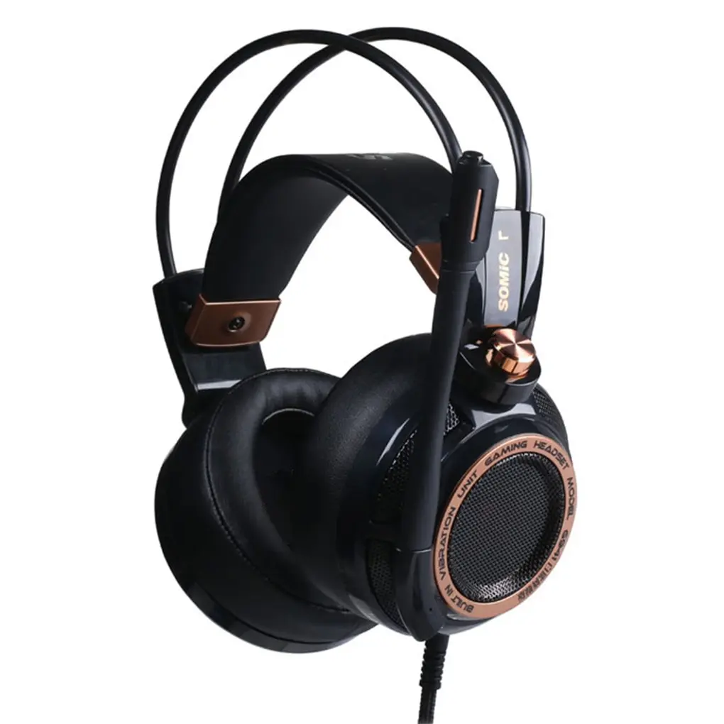 Somic Upgrade G941 Active Noise Cancelling 7.1 Virtual Surround Sound USB Gaming Headset with Mic Vibrating for PC Laptop enlarge
