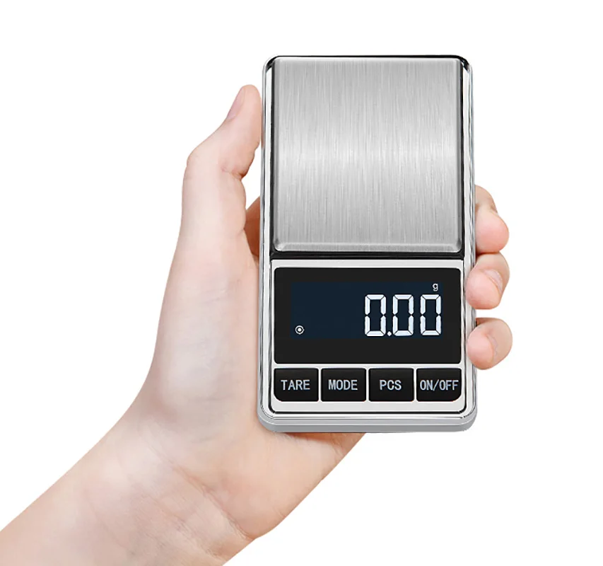 

Electronic Scale Jewelry Mini Diamond Precision Portable Gold Carat Scales Pocket Balance 0.01g Digital Kitchen Weighing Mg