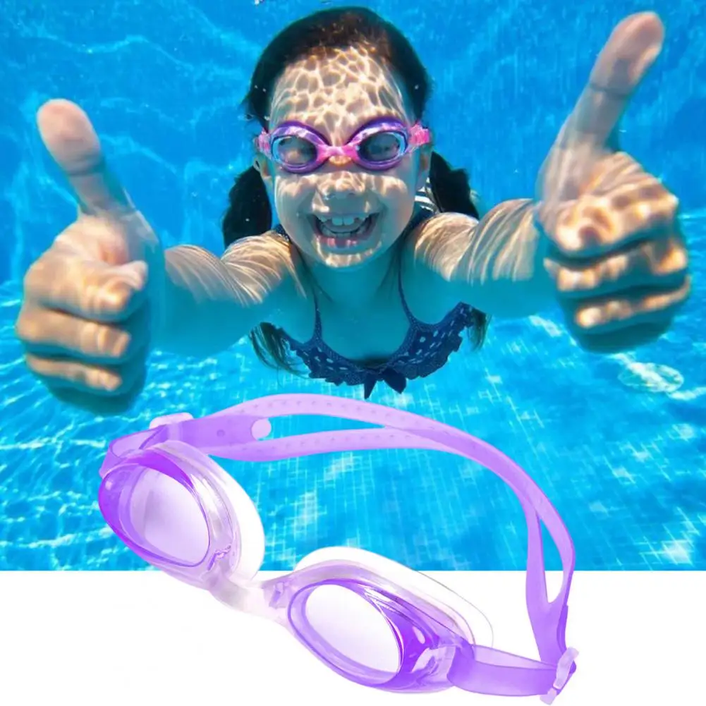 

Swimming Goggles Water-Resistant Adjustable Impact-Resistant UV Protection with Elastic Strap Swimming Eyewear Glasses with High