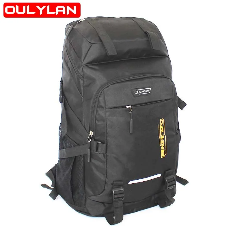 

Outdoor 50L/80L Travel Backpack Man Women Large Capacity Classic Luggage Bag Sports Nylon Pack Climbing Camping Hiking Rucksack