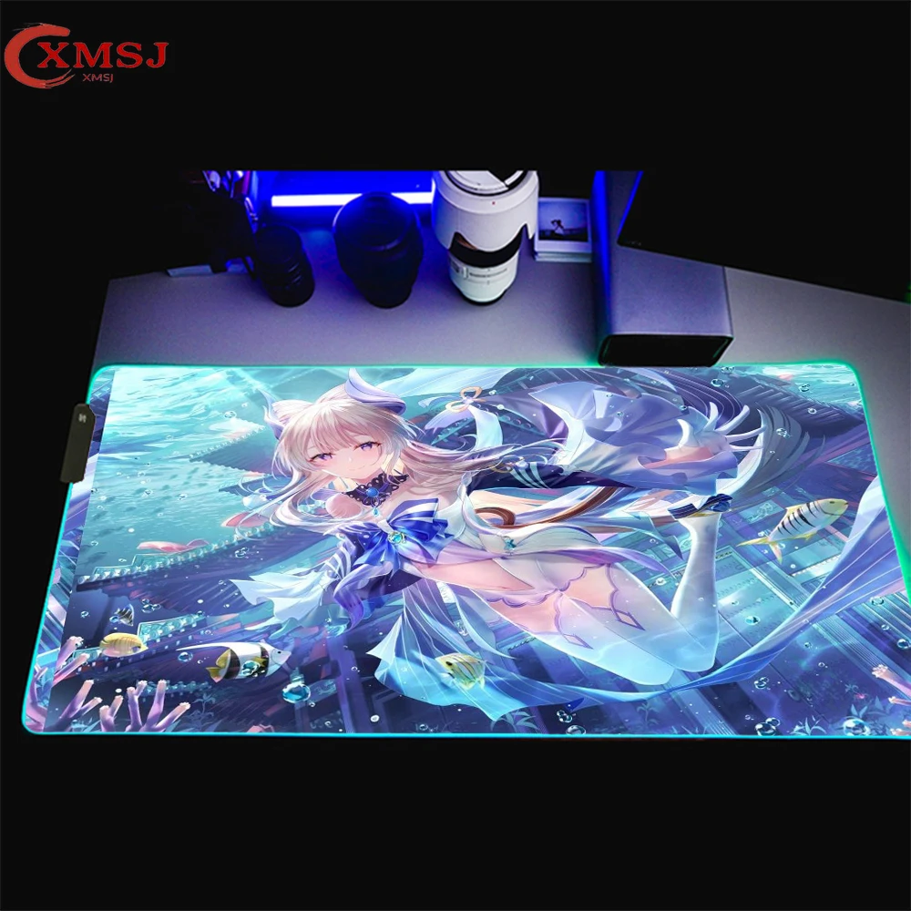 

Cartoon Mouse Pad Gamer Pc Desk Protector Mause Company Computer Cabinet Office Carpet Mat Xxl Gaming Accessories Mousepad Rgb