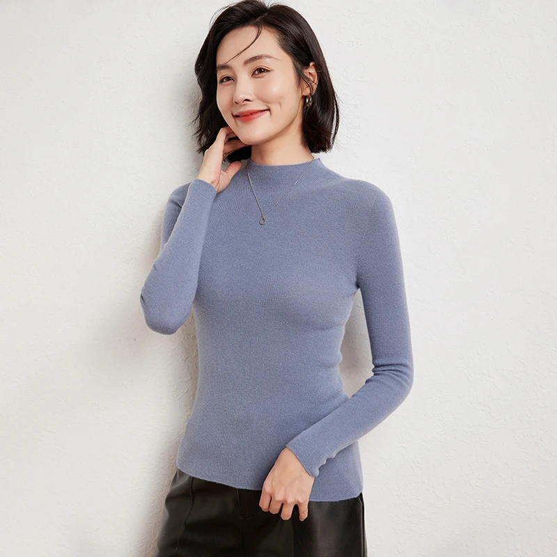 Женский шерстяной пуловер WinvyNee