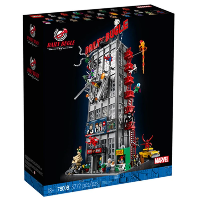

3772 PCS The Daily Bugle Building Compatible 76178 Building Blocks Anniversary Set Gifts For Children No original box