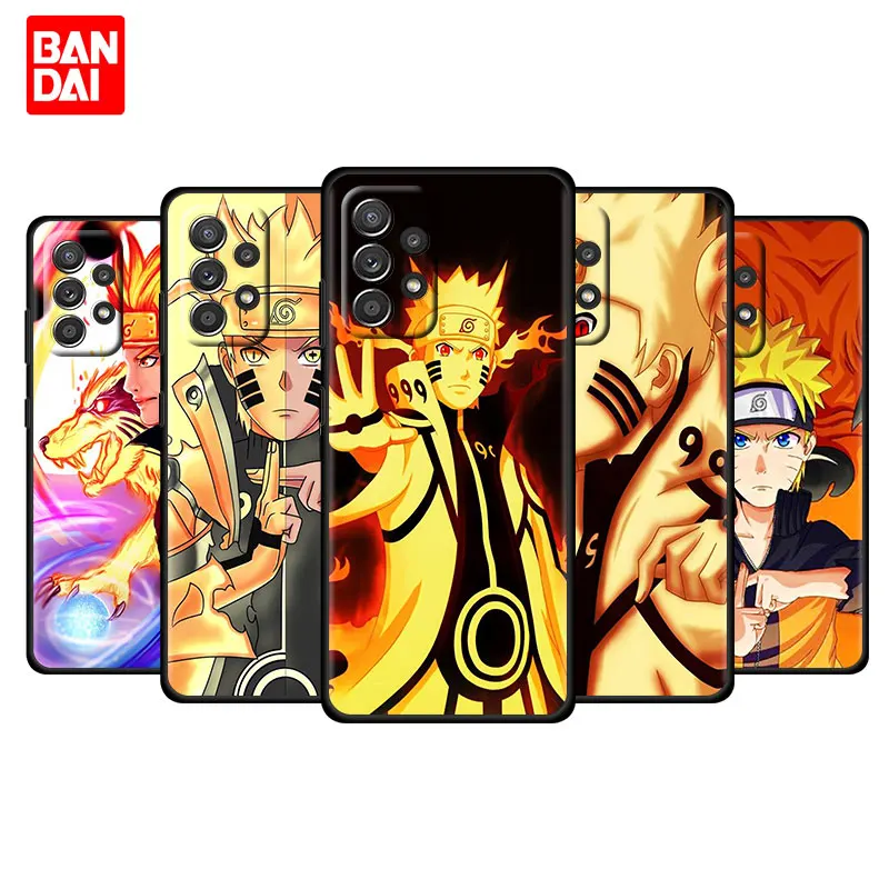 

Hokage Naruto Kakashi Case for Samsung Galaxy A03 A13 A31 A50 A51 A52 A70 A71 A32 Note 20 Ultra 5G Silicone Black Capinha Cover