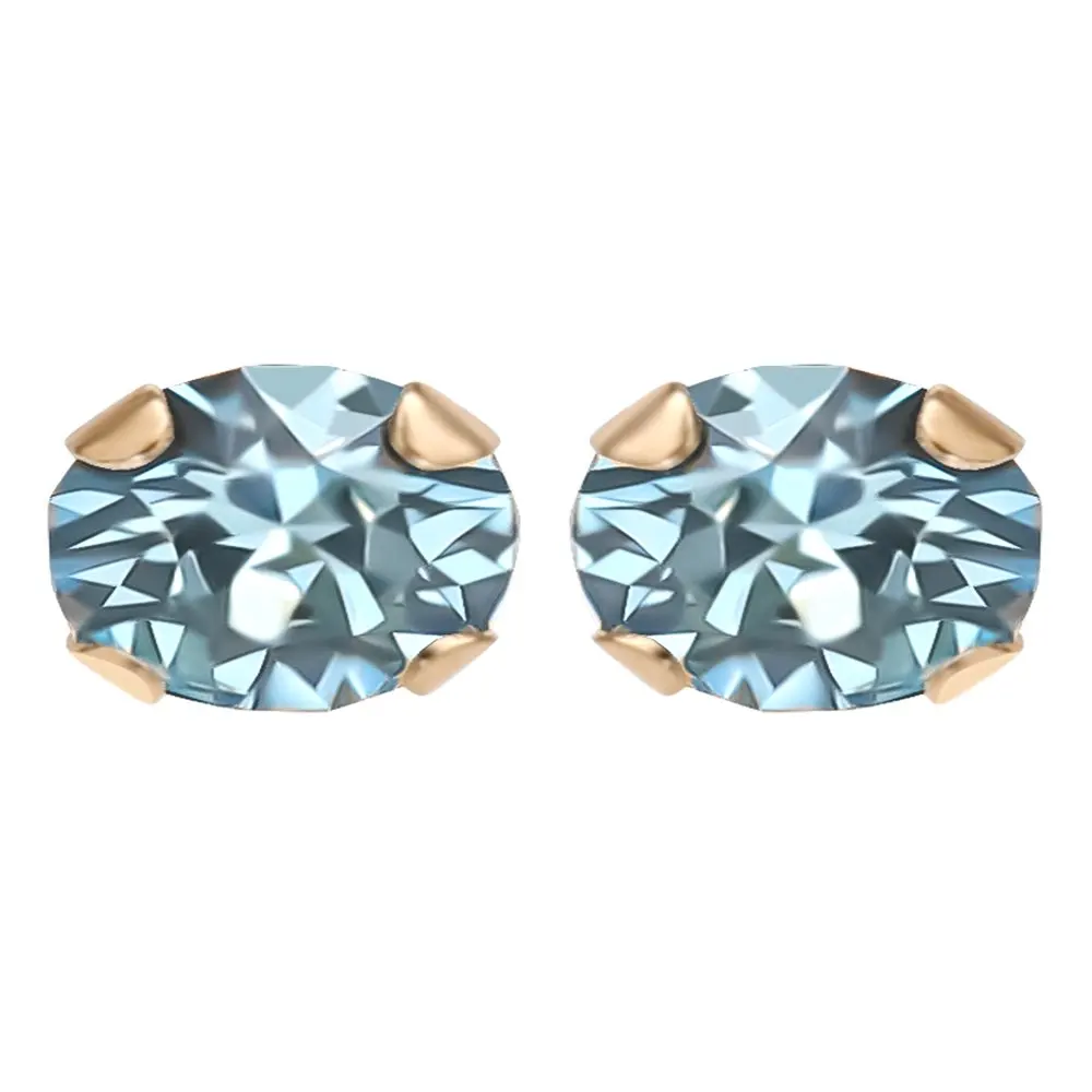 

Серьги-гвоздики из желтого золота 14 к для девочек