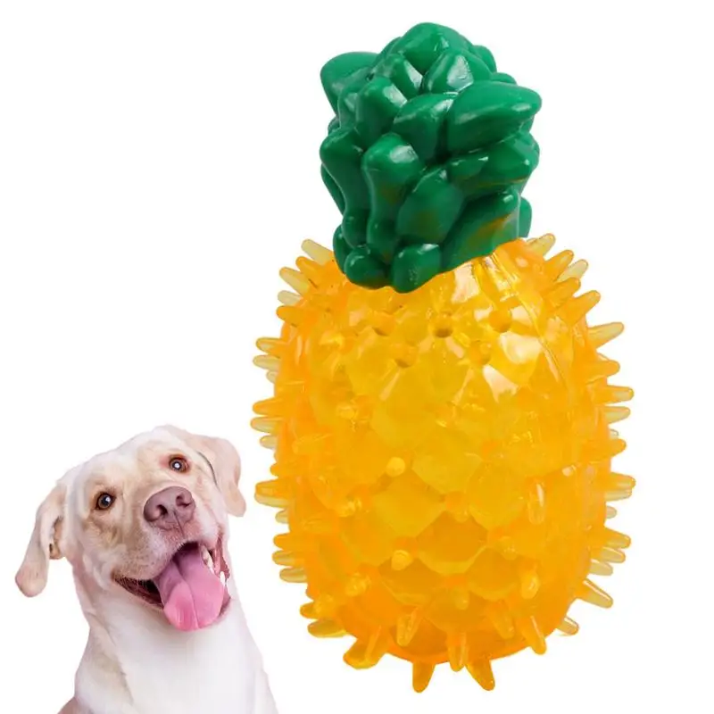 Summer Dog Frozen Toys With Fruit Shape Design Cooling And Hydrating Freezable Dog Teething Toys For Tibetan