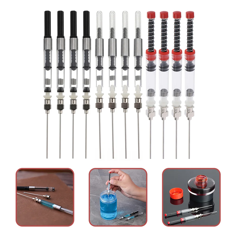 

12 Pcs Socking Stuffers Ink Syringe Fountain Pen Stuffing Tool Just Absorber