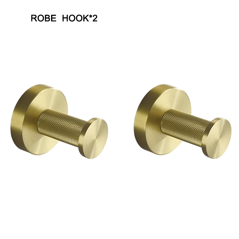 

Кольцо для полотенец матовое золото из нержавеющей стали