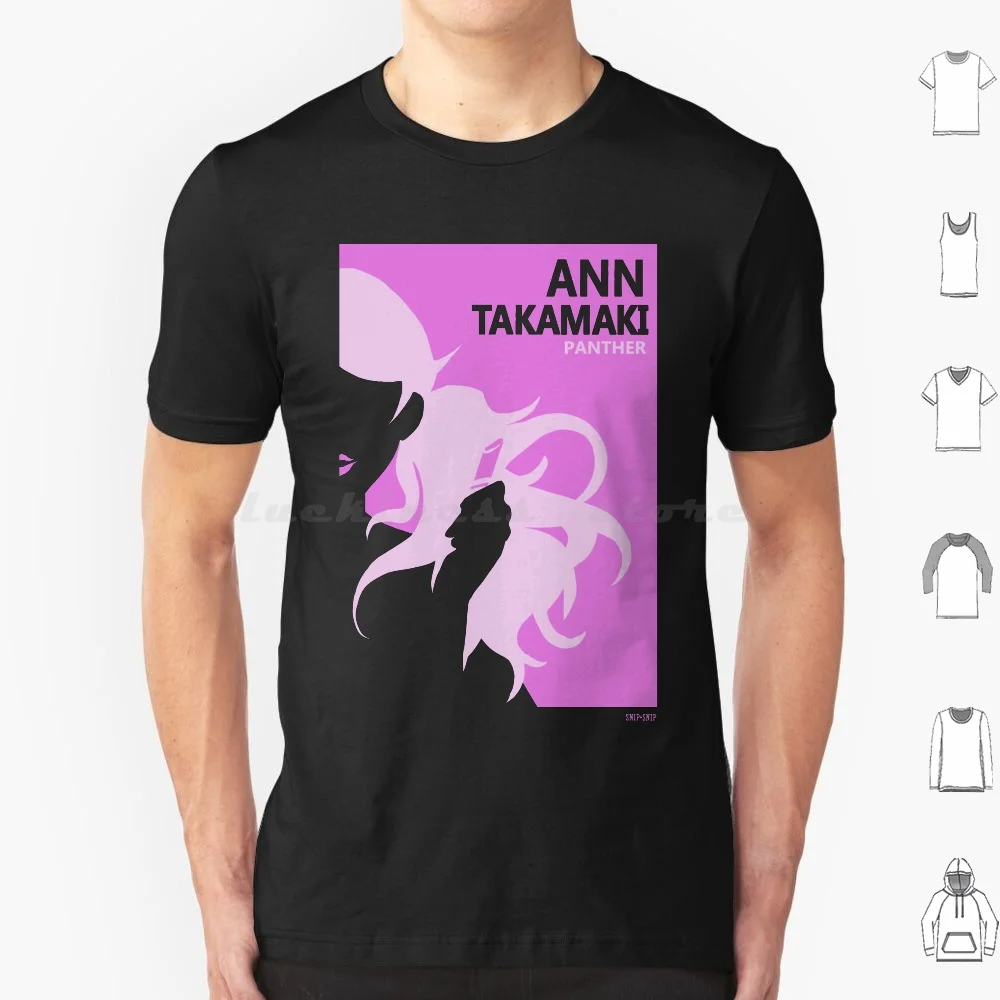 

Минималистичная футболка Ann 6Xl, хлопковая крутая футболка Persona 5 Persona 4 Persona 3 Shin Megami Tensei Shibuya Metaverse Amamiya Ren