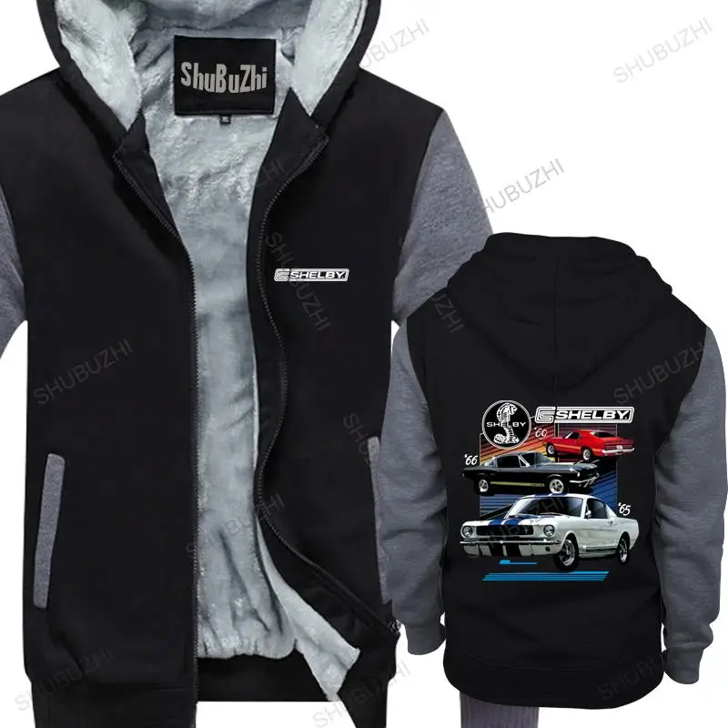 

cotton man hoodies winter jacket Licensed Shelby Cars Muscle GT350 warm coat men shubuzhi sweatshirt
