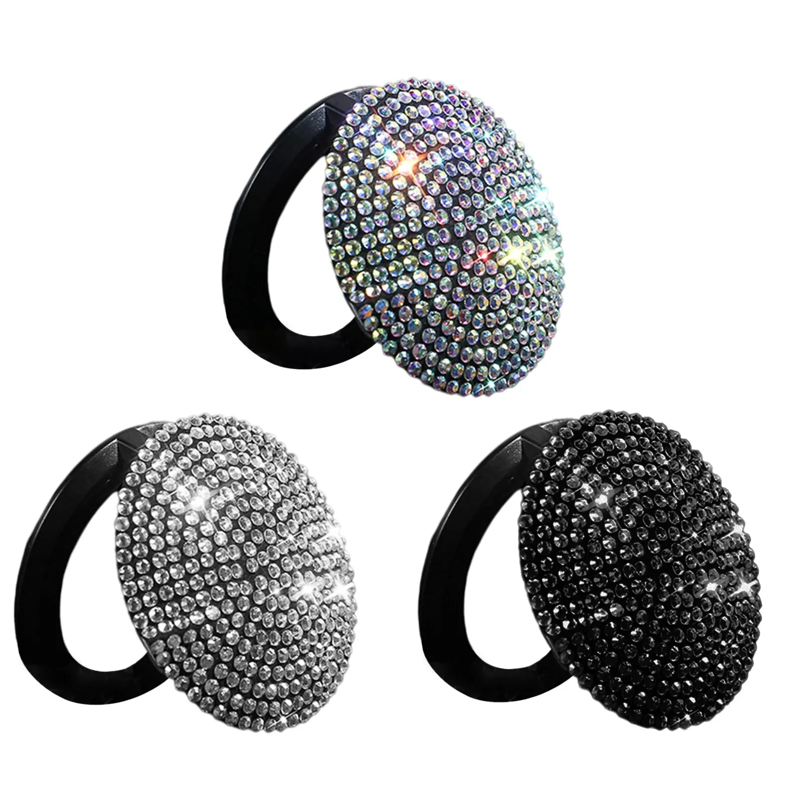 

Car Push Start Button Cover Push To Start Button Cover Car Engine Start Stop Button Cover Luxurious Auto Interior Ignition