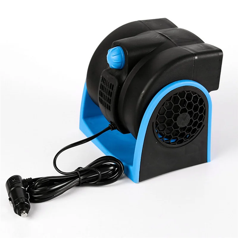 Универсальный автомобильный вентилятор 12 В скоростной безлопастной воздушный