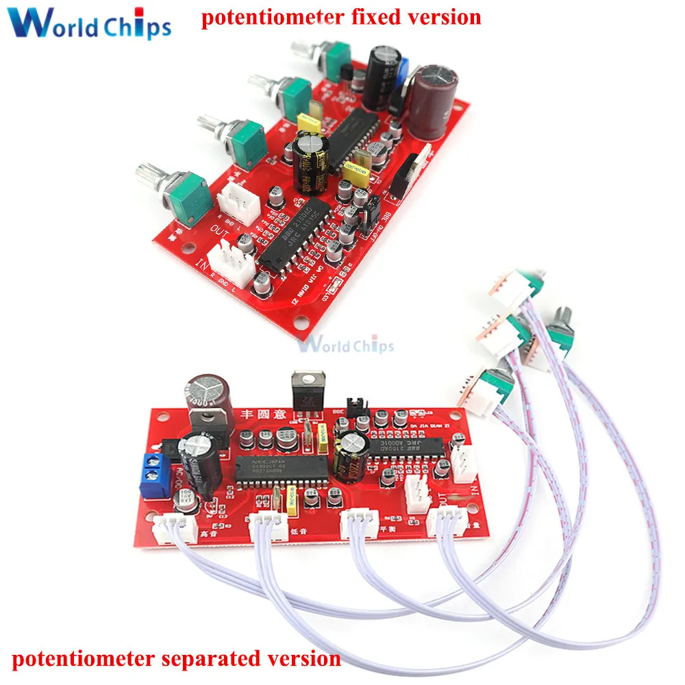 

Усилитель предварительного усилителя UPC1892 HIFI JRC2150 BBE с регулировкой звука