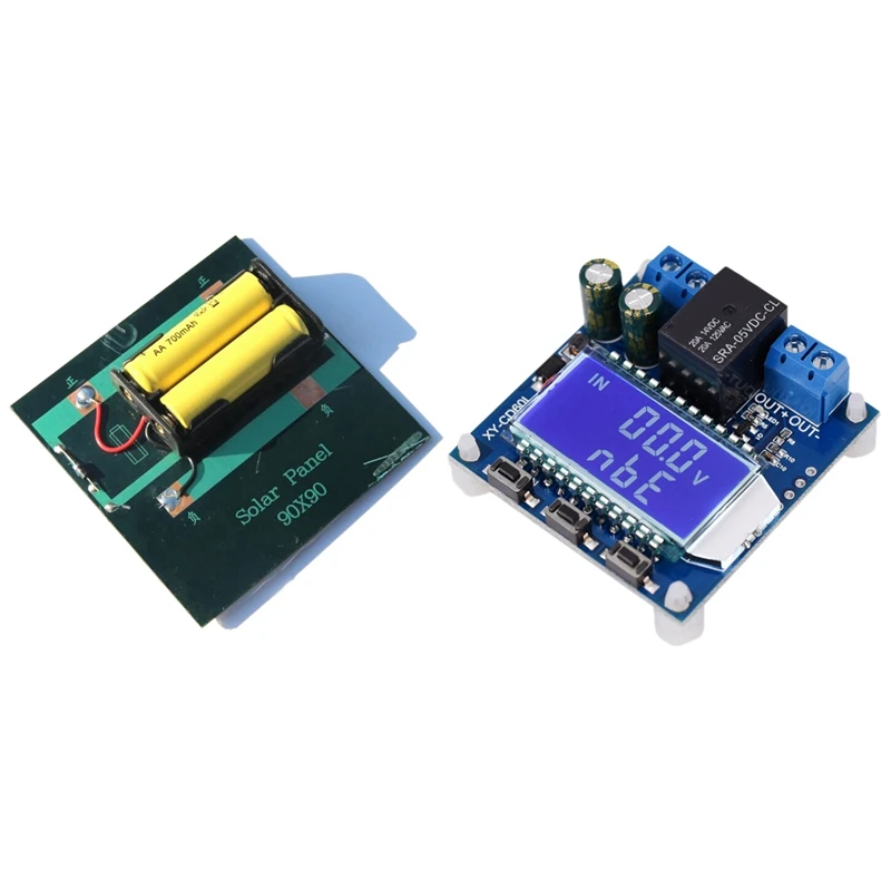 

1W 4V Rechargeable AA Battery Solar Cell Charger With Charger Controller 6V-60V Charging Discharge Control Module