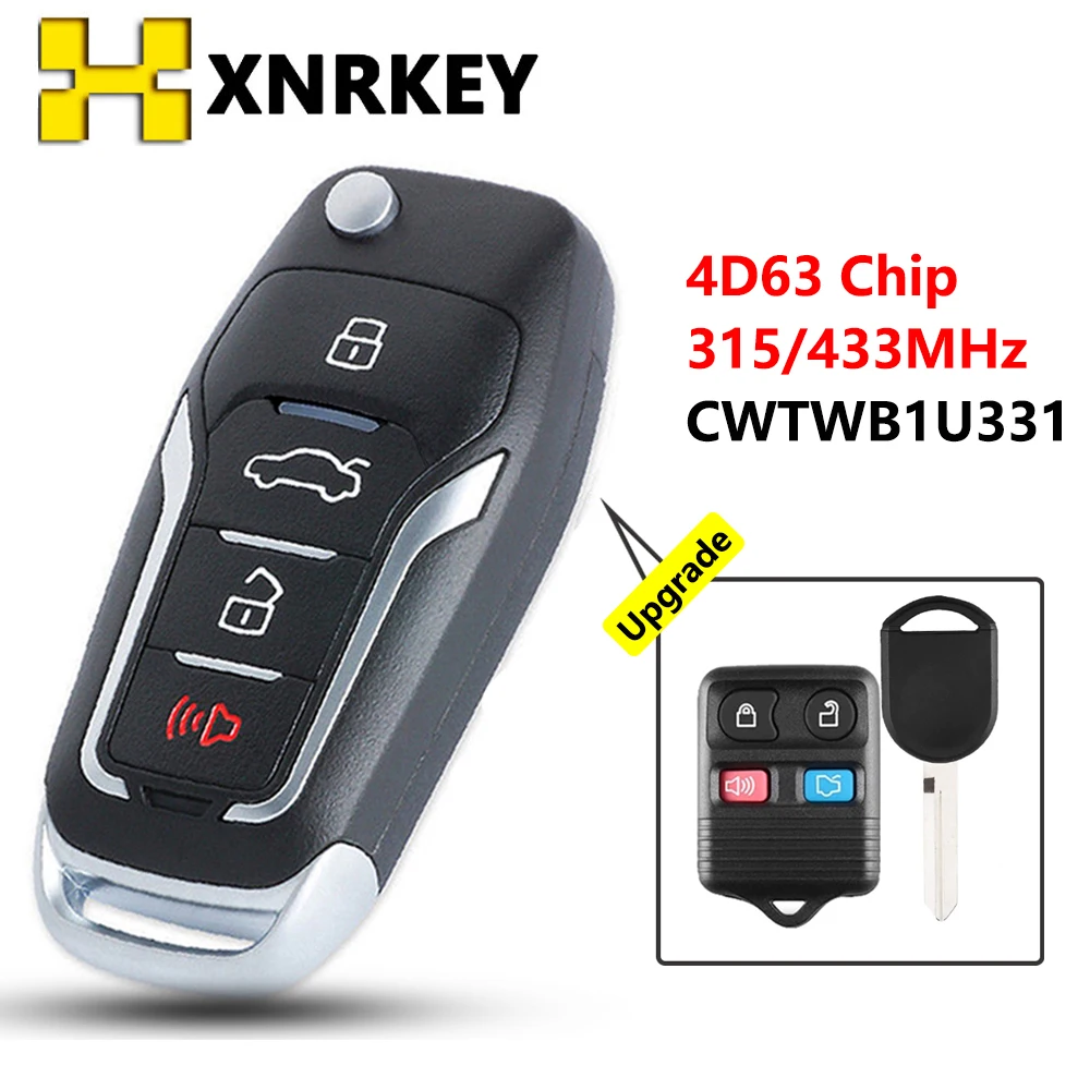 XNRKEY 315 МГц усовершенствованный Выкидной дистанционный ключ для Ford Explorer Lincoln Town LS