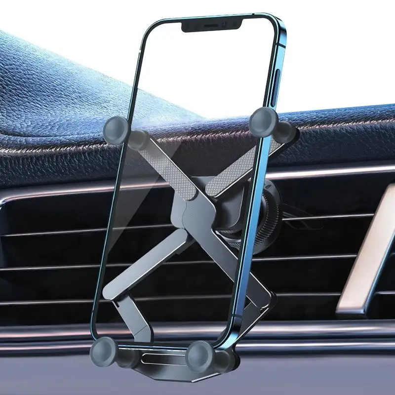 

Phone Holder For Car Vent Universal Air Vent Car Mount Big Phones & Thick Case Friendly Cell Phone Holder For Car Hands Free