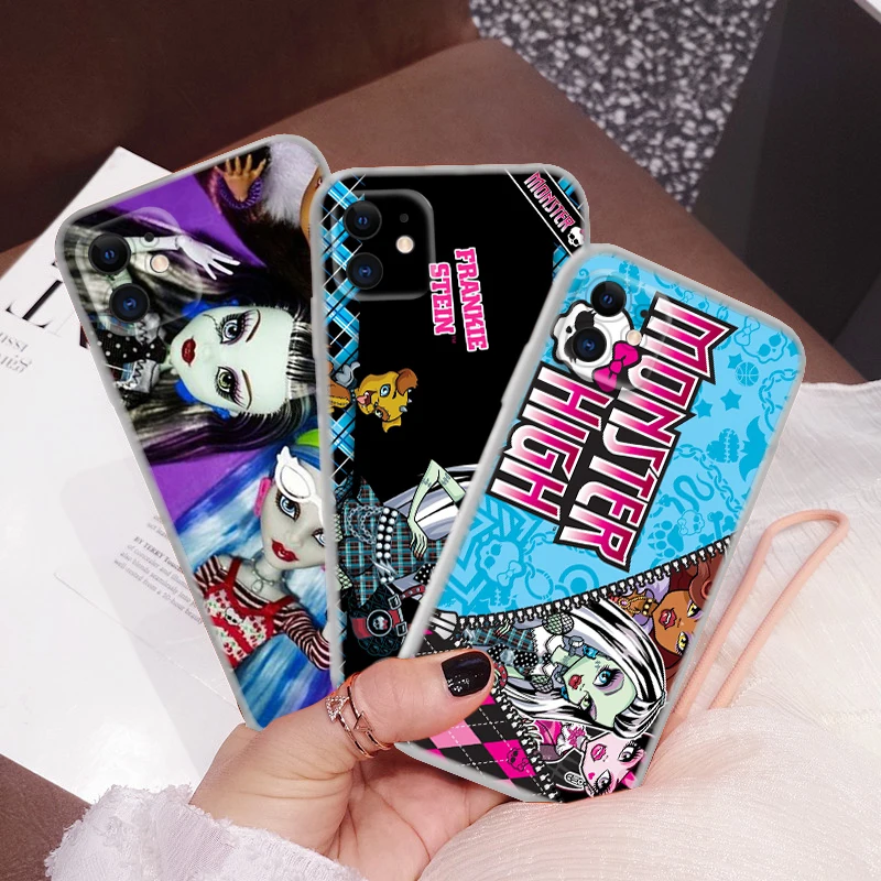 Мягкий чехол Monsters High для Moto G9 Powe One Pro E12 E22I E22 G52 G42 G32 G22 G23 Z2 Z Play P40 P30 Edge 30