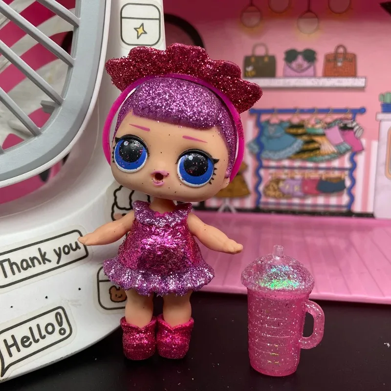 Мультяшная кукла MINISO 8 см комбинированные аксессуары для одежды игрушка сделай